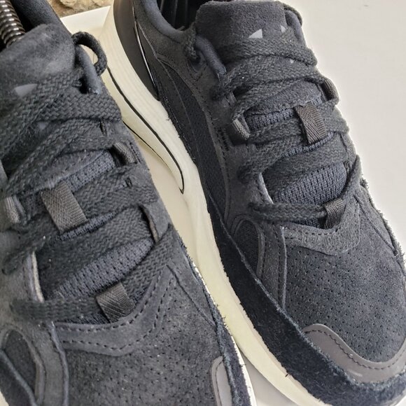 Under Armour Phantom 4 Luxe Sneaker Men's 8 / Womens 9.5 Black/White NEW - Picture 10 of 13